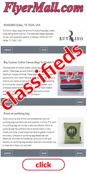 post your classified ads on FlyerMall